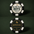 Fore The Boys Signature Poker Chip Ball Marker