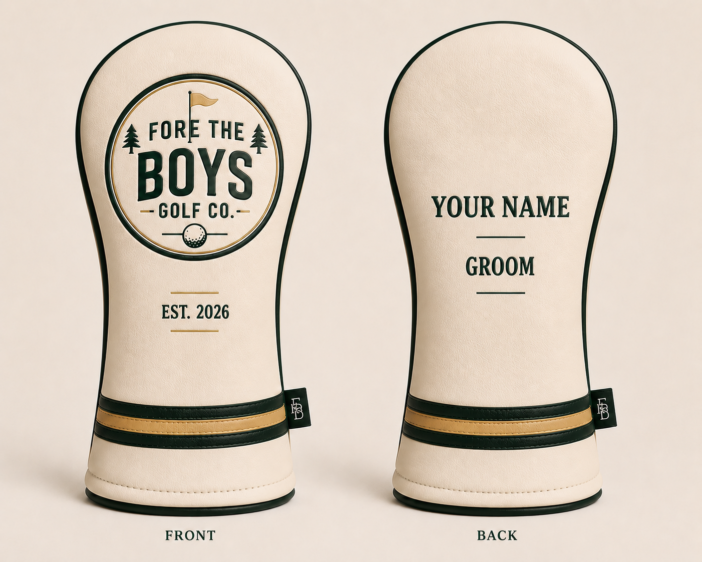 Custom Wedding Driver Headcover